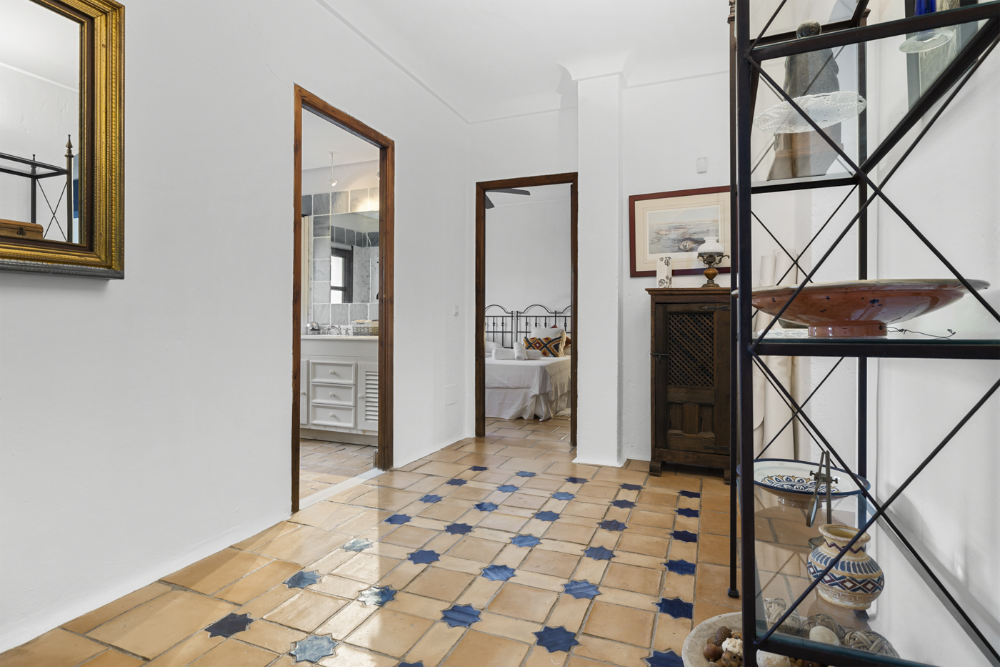 Three bedrooms on the ground floor